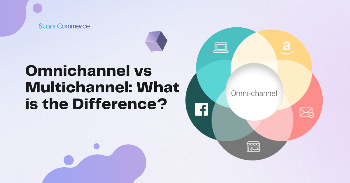 Omnichannel vs Multichannel Foto & Idee Omnichannel vs Multichannel Illustration