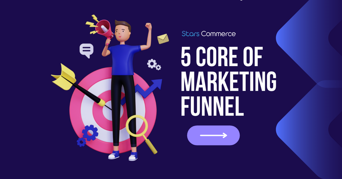5 Core Of Marketing Funnel - Stars Commerce