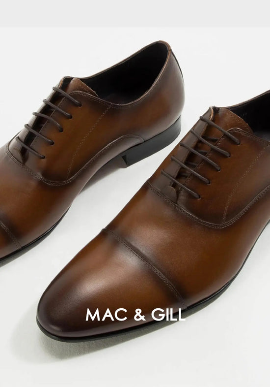 Mac and Gill Men Leather Shoes Web Design